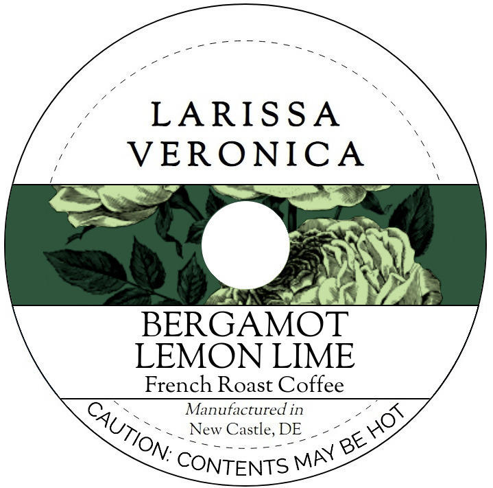 Bergamot Lemon Lime French Roast Coffee <BR>(Single Serve K-Cup Pods)