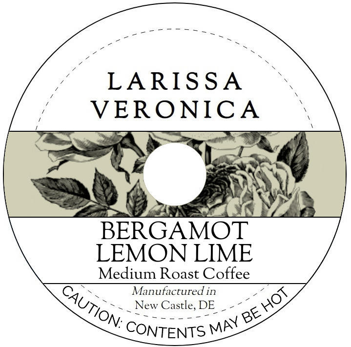 Bergamot Lemon Lime Medium Roast Coffee <BR>(Single Serve K-Cup Pods)