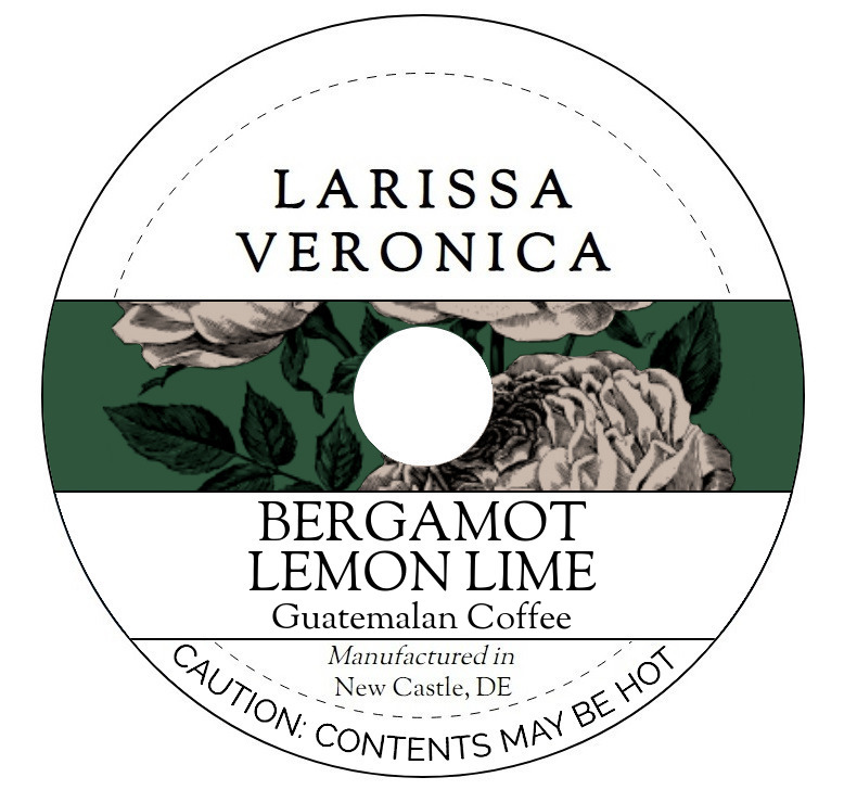 Bergamot Lemon Lime Guatemalan Coffee <BR>(Single Serve K-Cup Pods)