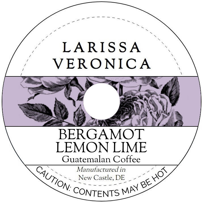 Bergamot Lemon Lime Guatemalan Coffee <BR>(Single Serve K-Cup Pods)