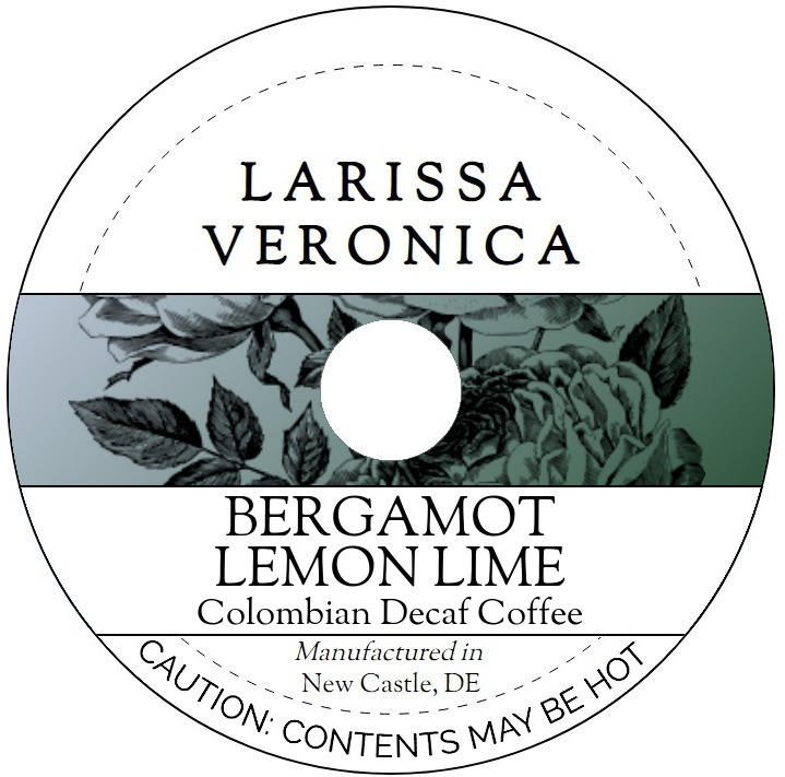 Bergamot Lemon Lime Colombian Decaf Coffee <BR>(Single Serve K-Cup Pods)