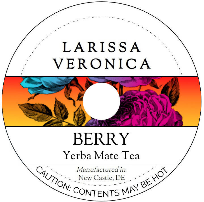 Berry Yerba Mate Tea <BR>(Single Serve K-Cup Pods)