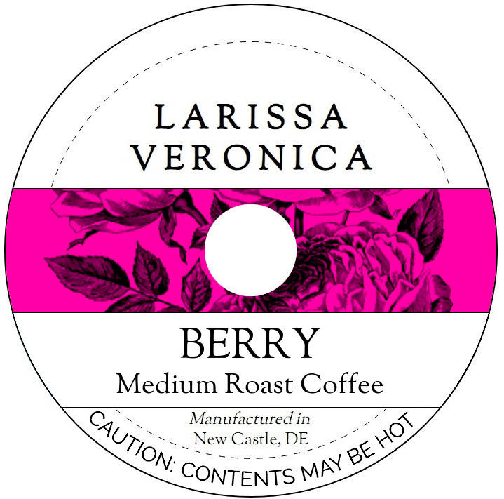 Berry Medium Roast Coffee <BR>(Single Serve K-Cup Pods)
