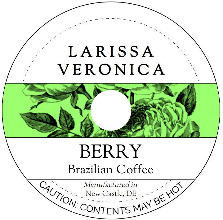 Berry Brazilian Coffee <BR>(Single Serve K-Cup Pods)