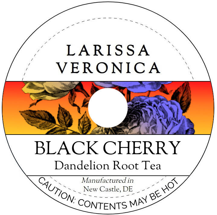 Black Cherry Dandelion Root Tea <BR>(Single Serve K-Cup Pods)