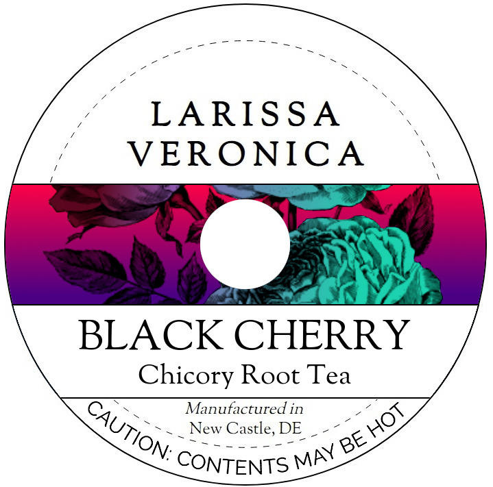 Black Cherry Chicory Root Tea <BR>(Single Serve K-Cup Pods)