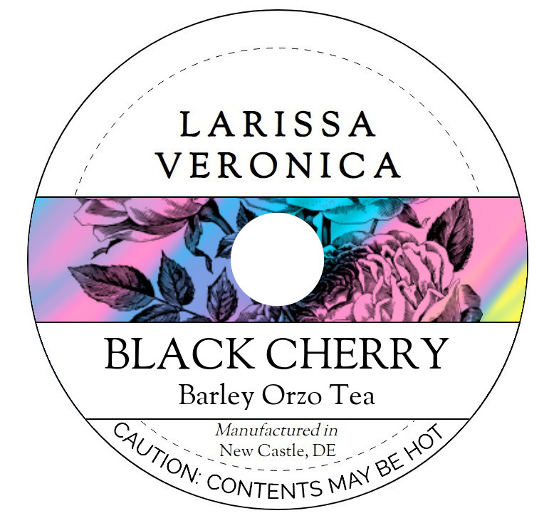 Black Cherry Barley Orzo Tea <BR>(Single Serve K-Cup Pods)