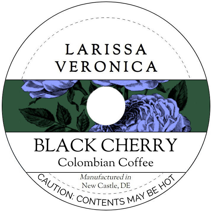 Black Cherry Colombian Coffee <BR>(Single Serve K-Cup Pods)