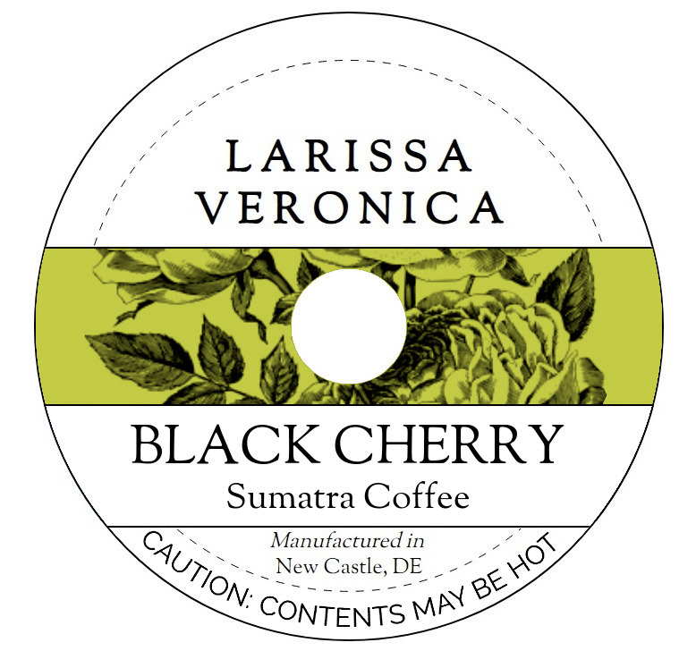 Black Cherry Sumatra Coffee <BR>(Single Serve K-Cup Pods)