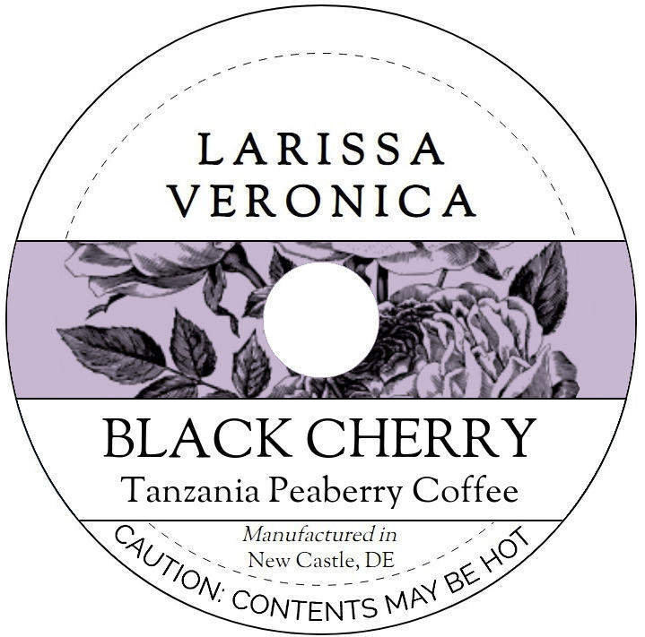 Black Cherry Tanzania Peaberry Coffee <BR>(Single Serve K-Cup Pods)