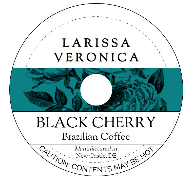 Black Cherry Brazilian Coffee <BR>(Single Serve K-Cup Pods)