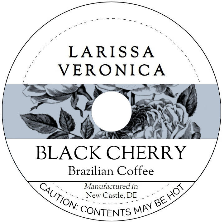 Black Cherry Brazilian Coffee <BR>(Single Serve K-Cup Pods)