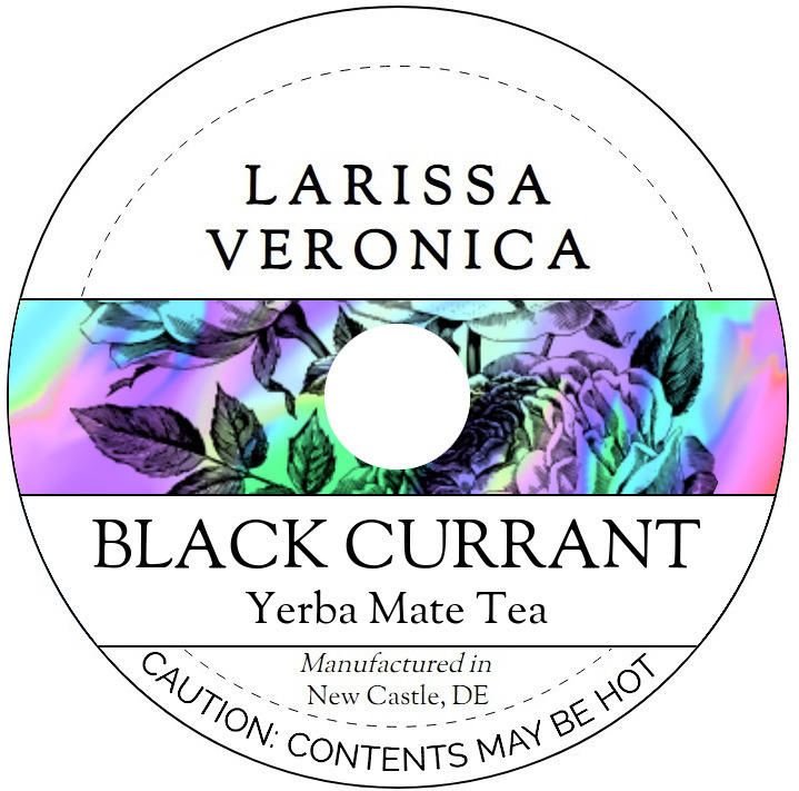 Black Currant Yerba Mate Tea <BR>(Single Serve K-Cup Pods)