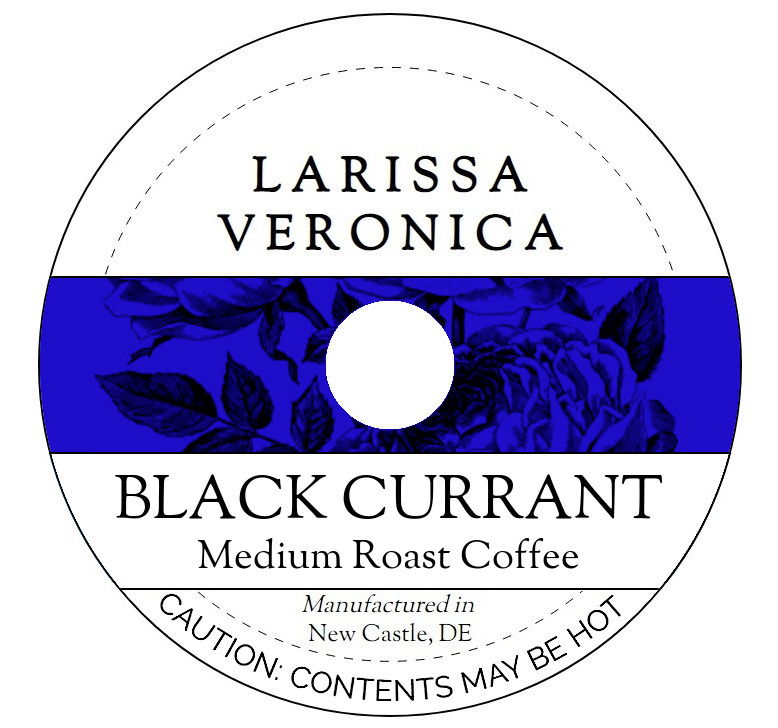 Black Currant Medium Roast Coffee <BR>(Single Serve K-Cup Pods)