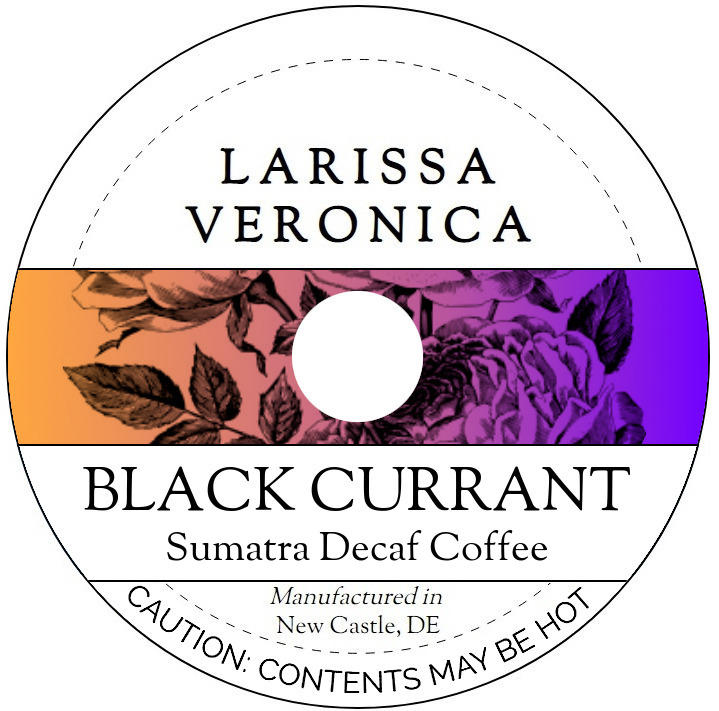 Black Currant Sumatra Decaf Coffee <BR>(Single Serve K-Cup Pods)