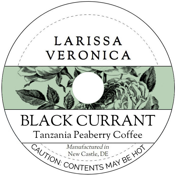 Black Currant Tanzania Peaberry Coffee <BR>(Single Serve K-Cup Pods)