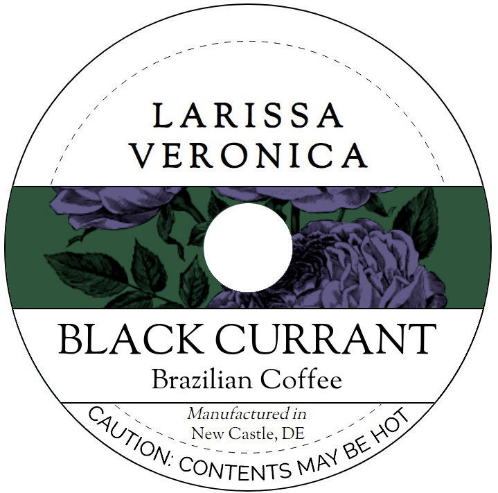 Black Currant Brazilian Coffee <BR>(Single Serve K-Cup Pods)