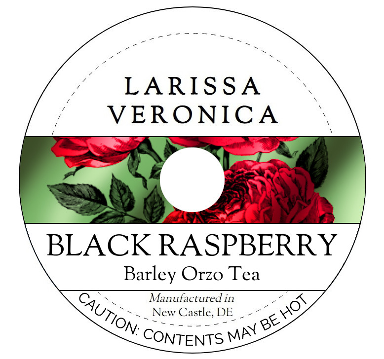 Black Raspberry Barley Orzo Tea <BR>(Single Serve K-Cup Pods)