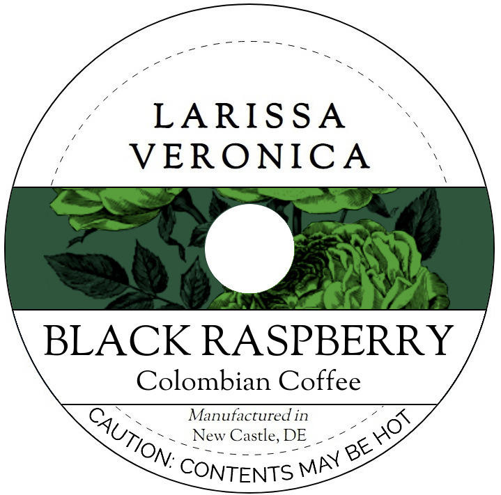 Black Raspberry Colombian Coffee <BR>(Single Serve K-Cup Pods)