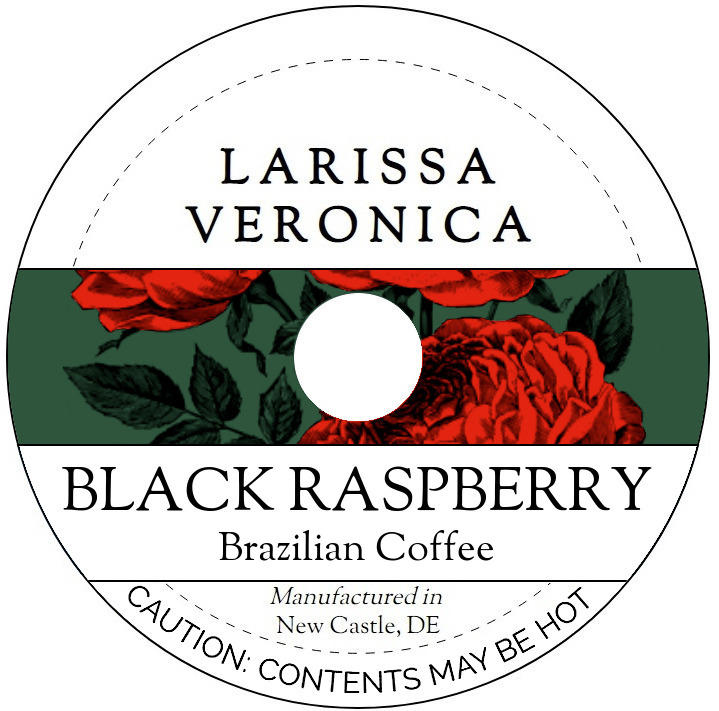 Black Raspberry Brazilian Coffee <BR>(Single Serve K-Cup Pods)