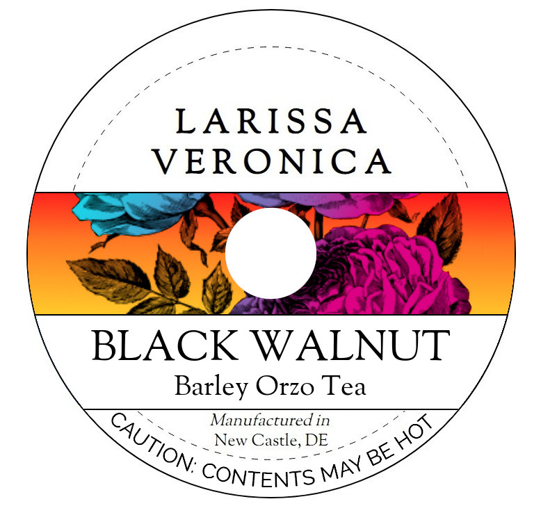 Black Walnut Barley Orzo Tea <BR>(Single Serve K-Cup Pods)
