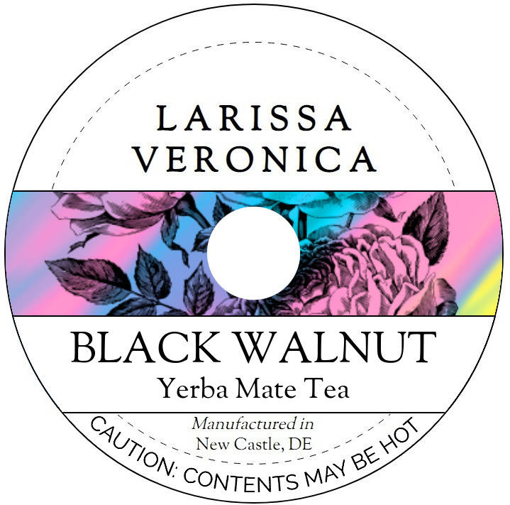 Black Walnut Yerba Mate Tea <BR>(Single Serve K-Cup Pods)
