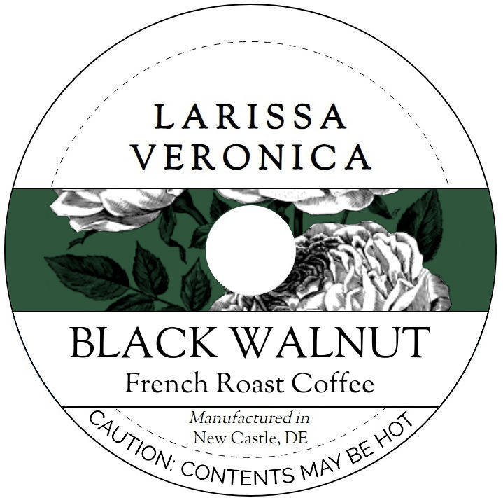 Black Walnut French Roast Coffee <BR>(Single Serve K-Cup Pods)