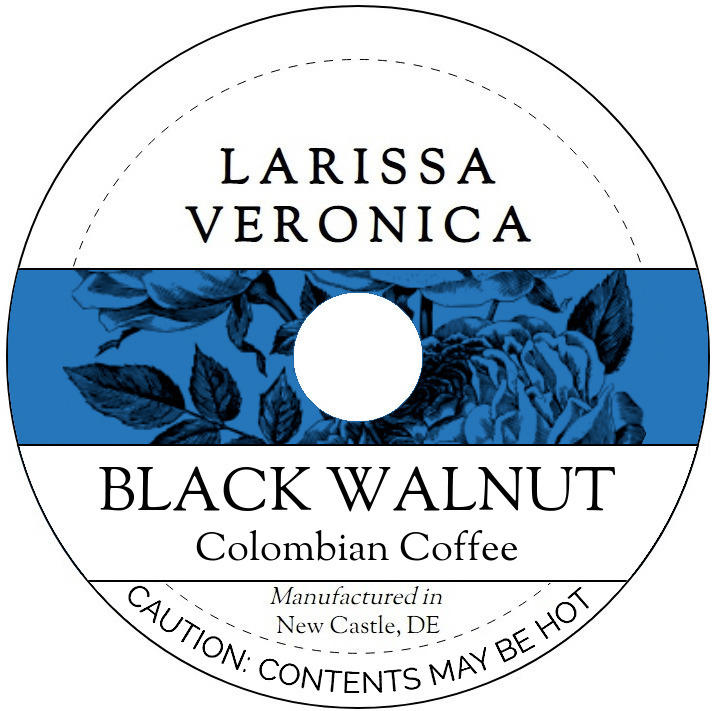 Black Walnut Colombian Coffee <BR>(Single Serve K-Cup Pods)