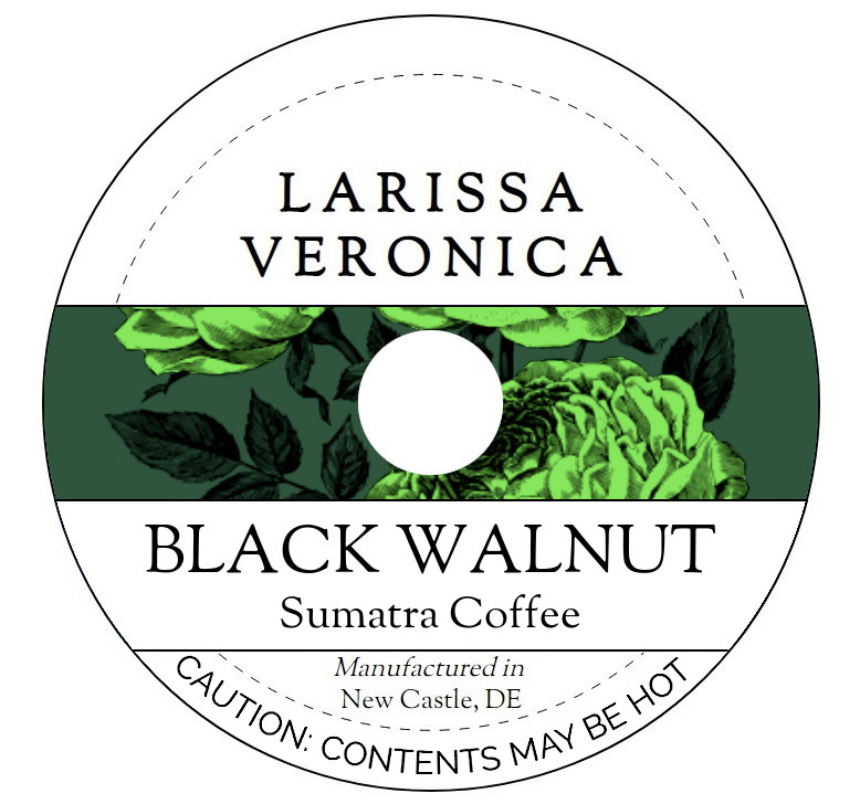 Black Walnut Sumatra Coffee <BR>(Single Serve K-Cup Pods)