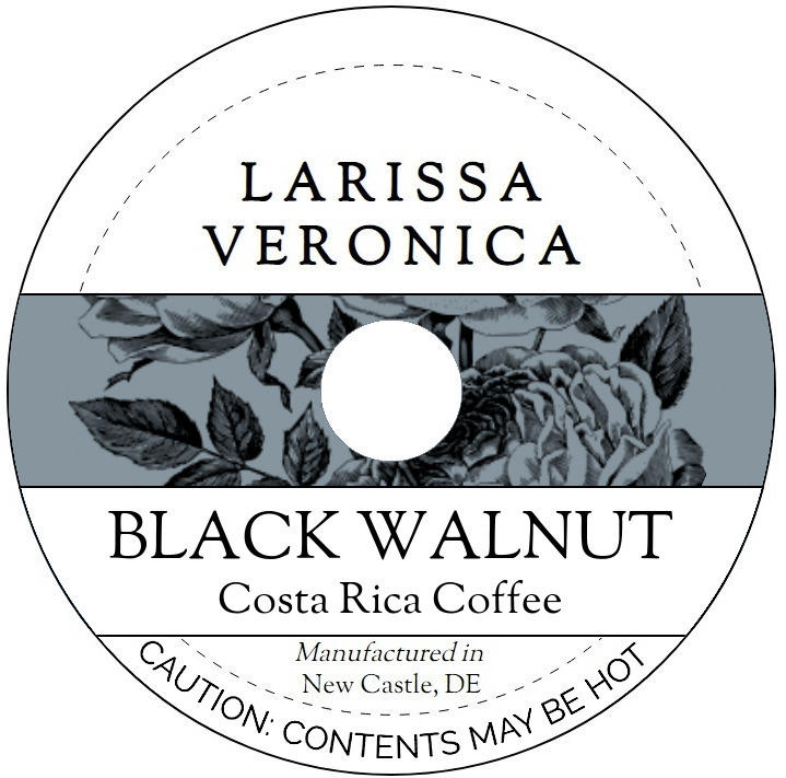 Black Walnut Costa Rica Coffee <BR>(Single Serve K-Cup Pods)