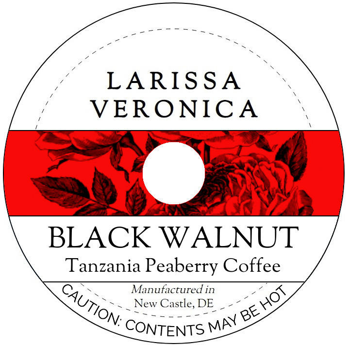 Black Walnut Tanzania Peaberry Coffee <BR>(Single Serve K-Cup Pods)