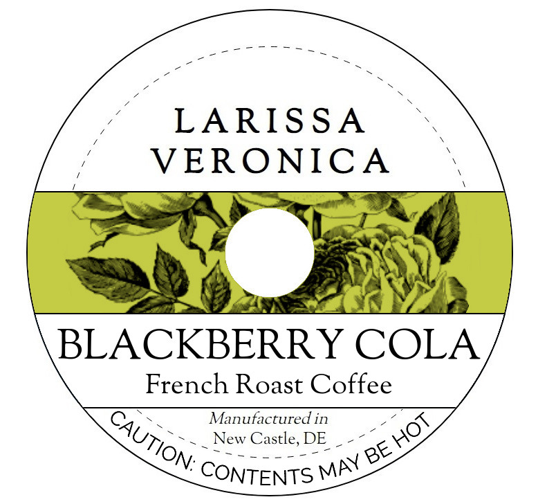 Blackberry Cola French Roast Coffee <BR>(Single Serve K-Cup Pods)