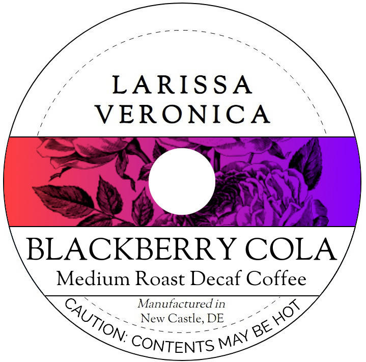 Blackberry Cola Medium Roast Decaf Coffee <BR>(Single Serve K-Cup Pods)