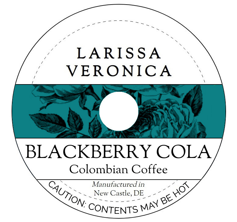 Blackberry Cola Colombian Coffee <BR>(Single Serve K-Cup Pods)