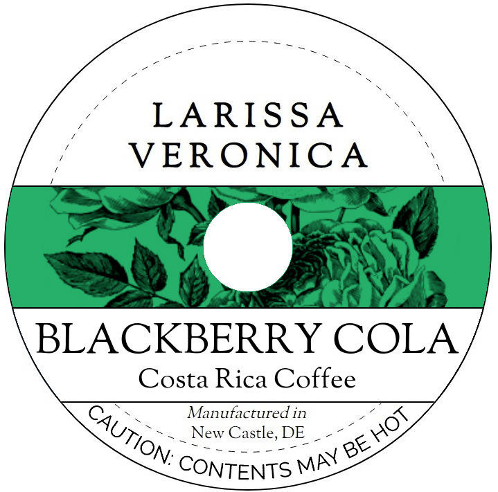 Blackberry Cola Costa Rica Coffee <BR>(Single Serve K-Cup Pods)