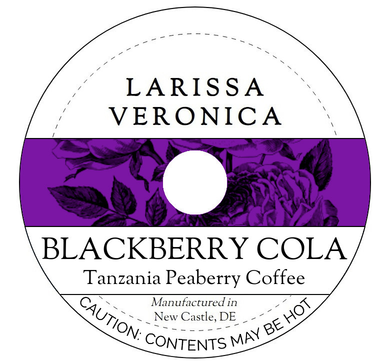 Blackberry Cola Tanzania Peaberry Coffee <BR>(Single Serve K-Cup Pods)