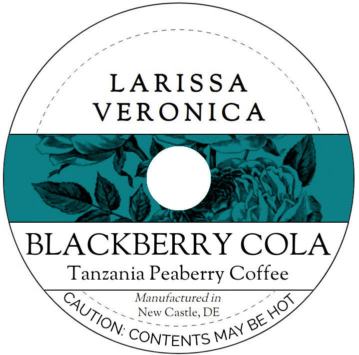 Blackberry Cola Tanzania Peaberry Coffee <BR>(Single Serve K-Cup Pods)