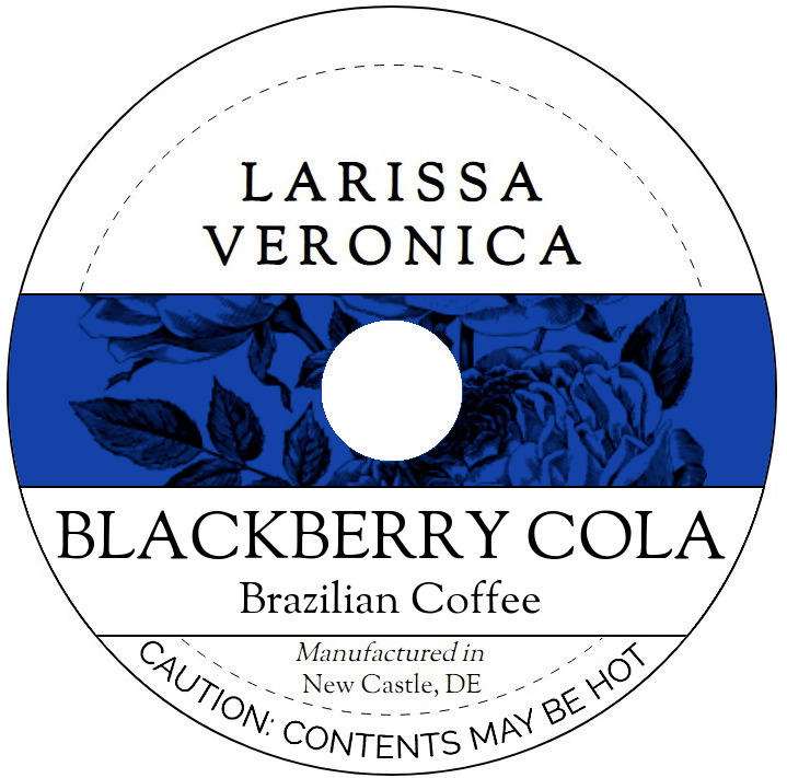 Blackberry Cola Brazilian Coffee <BR>(Single Serve K-Cup Pods)