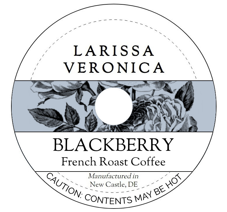 Blackberry French Roast Coffee <BR>(Single Serve K-Cup Pods)