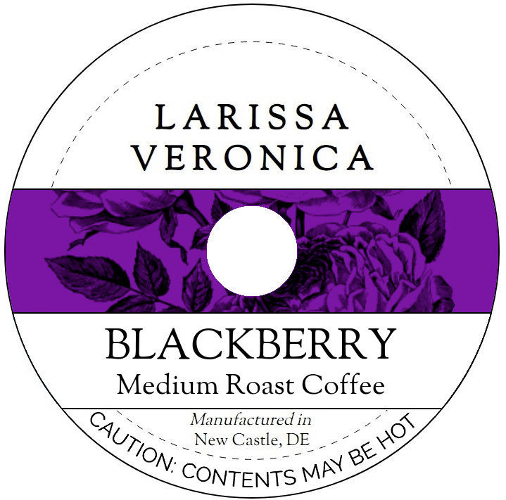 Blackberry Medium Roast Coffee <BR>(Single Serve K-Cup Pods)