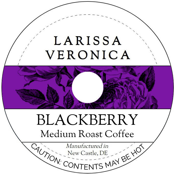 Blackberry Medium Roast Coffee <BR>(Single Serve K-Cup Pods)