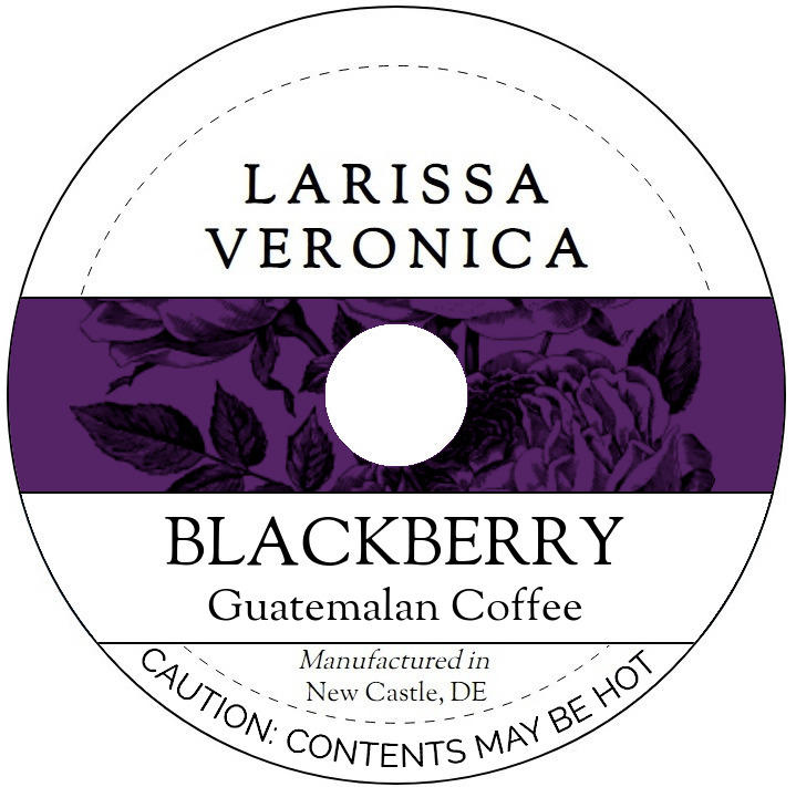 Blackberry Guatemalan Coffee <BR>(Single Serve K-Cup Pods)