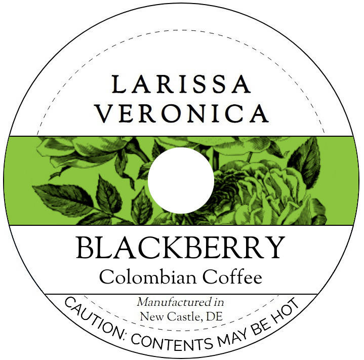 Blackberry Colombian Coffee <BR>(Single Serve K-Cup Pods)