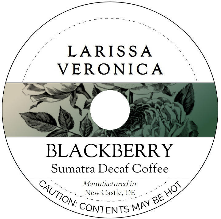 Blackberry Sumatra Decaf Coffee <BR>(Single Serve K-Cup Pods)