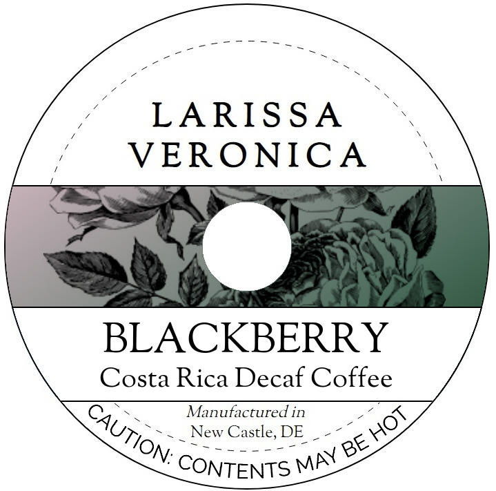 Blackberry Costa Rica Decaf Coffee <BR>(Single Serve K-Cup Pods)