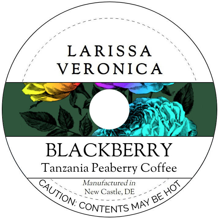 Blackberry Tanzania Peaberry Coffee <BR>(Single Serve K-Cup Pods)