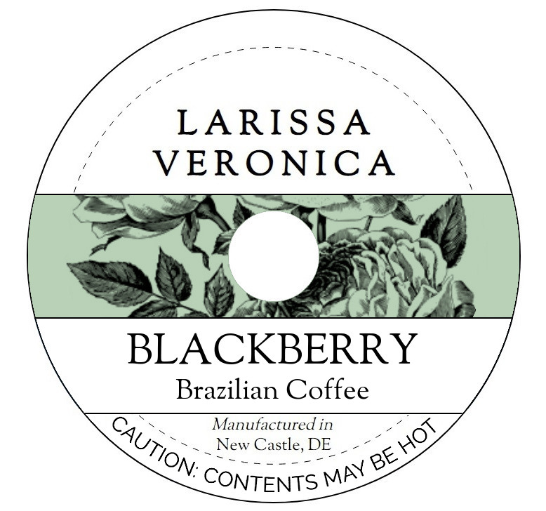 Blackberry Brazilian Coffee <BR>(Single Serve K-Cup Pods)