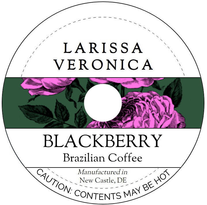 Blackberry Brazilian Coffee <BR>(Single Serve K-Cup Pods)