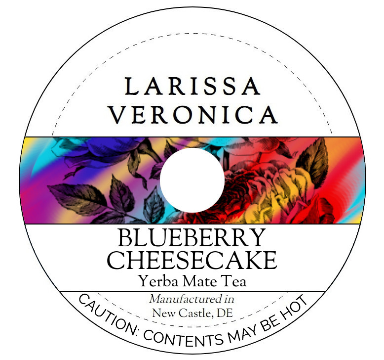 Blueberry Cheesecake Yerba Mate Tea <BR>(Single Serve K-Cup Pods)