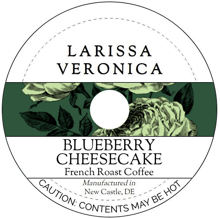 Blueberry Cheesecake French Roast Coffee <BR>(Single Serve K-Cup Pods)